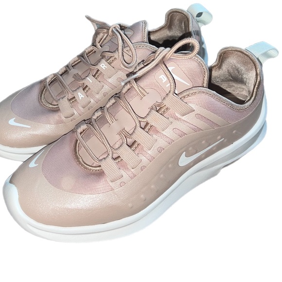 Nike Air Max Pink Rose/White Running Shoe (7) - Picture 8 of 9